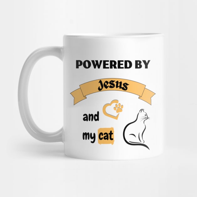 Powered by Jesus and my cat by Rubi16